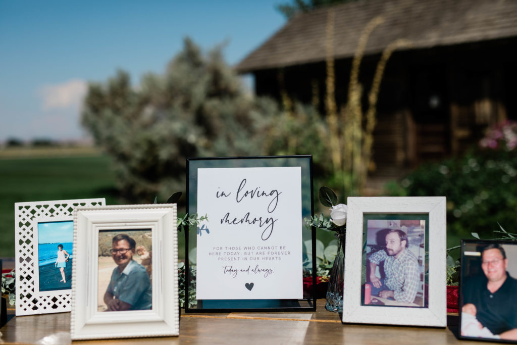 framed pictures of families that pass away